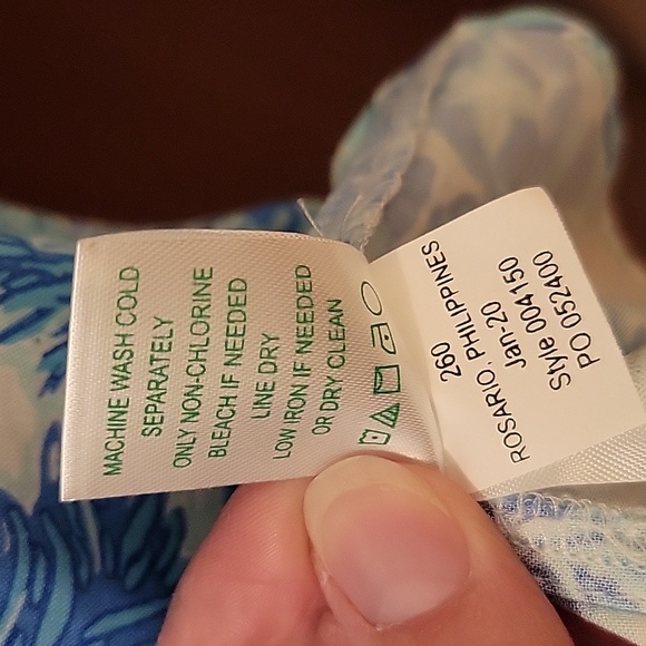 NWT Lilly Pulitzer Azita Tunic Dress In Toile Me About It print - Size XL - Picture 10 of 10